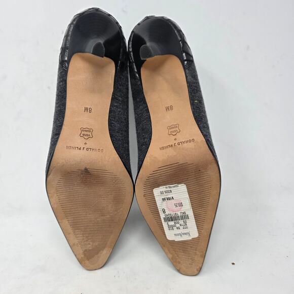 Donald J. Pliner Charcoal Ankle Booties - Picture 7 of 9